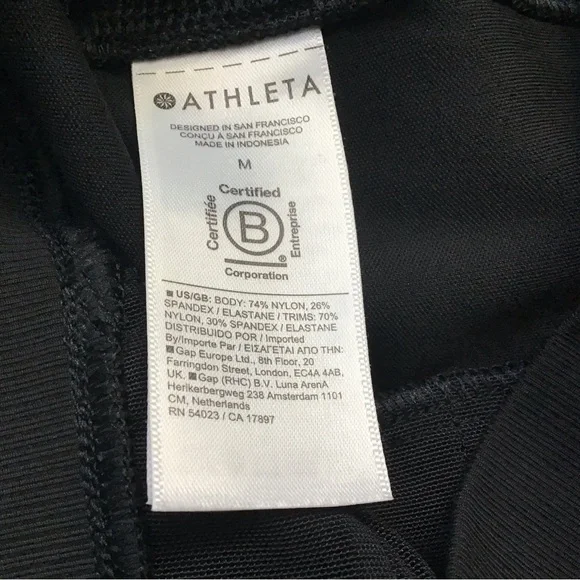 🌺-Athleta Venice High Rise Jogger, Medium Black - Picture 13 of 14